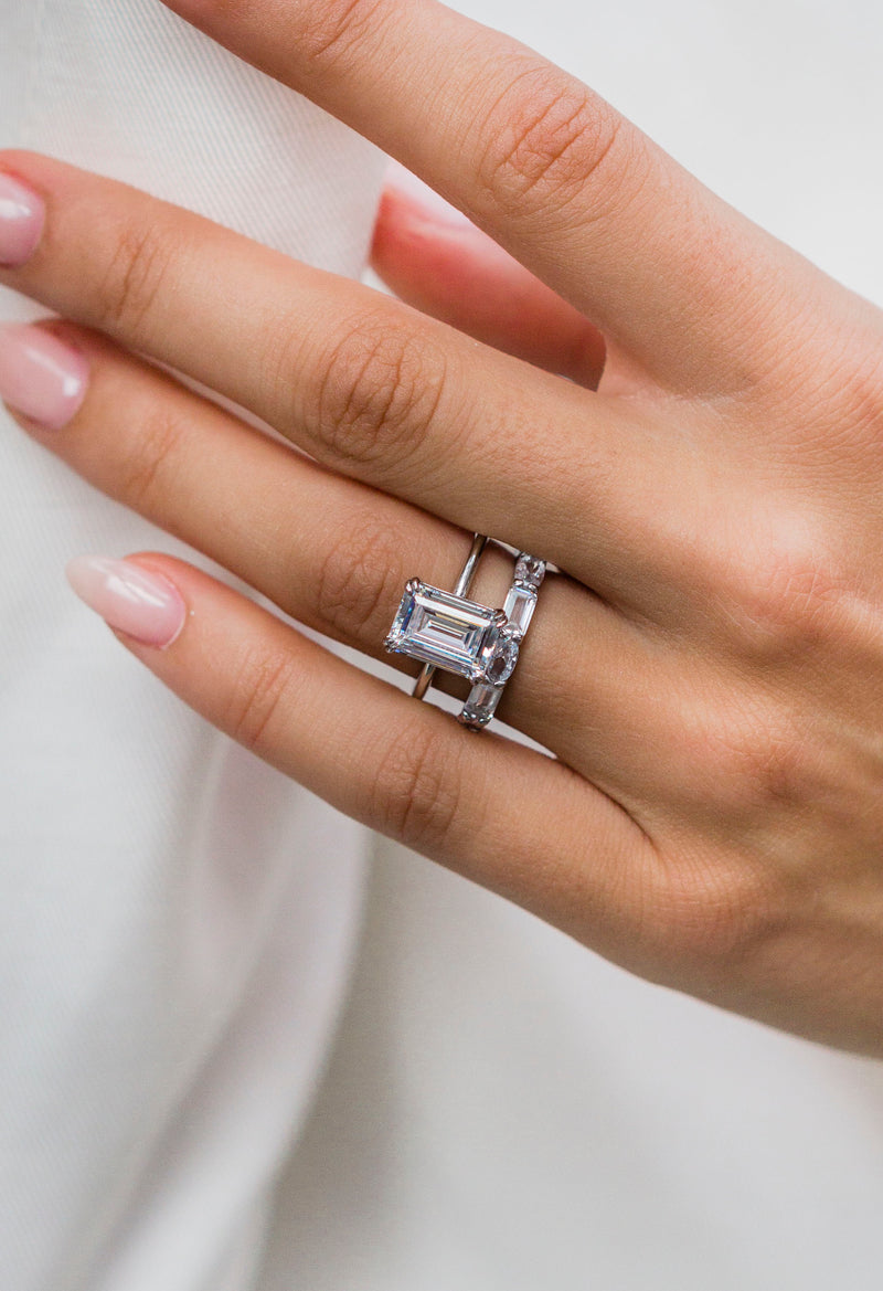 The Tatum Ring (3.5 Carat, Emerald Cut)