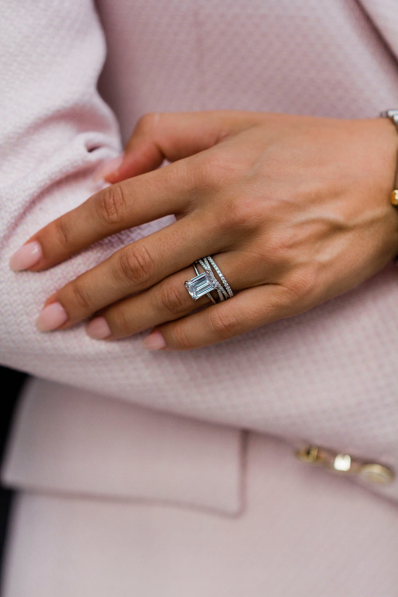 The Tatum Ring (3.5 Carat, Emerald Cut)
