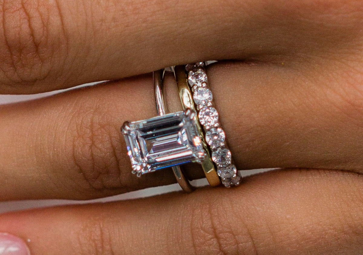 The Tatum Ring (3.5 Carat, Emerald Cut)