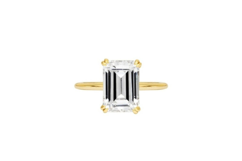 The Tatum Ring (3.5 Carat, Emerald Cut)