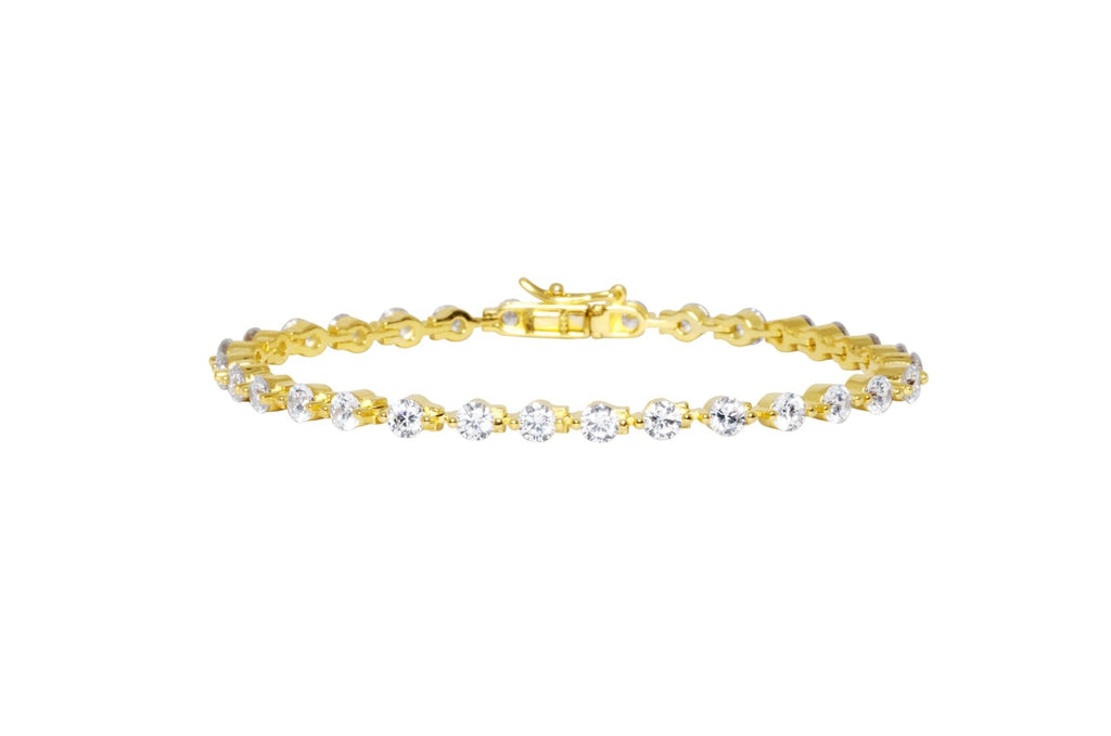 The Reese Tennis Bracelet - Yellow