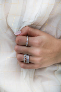 The Eva Band (5 Carat, Claw Prong)