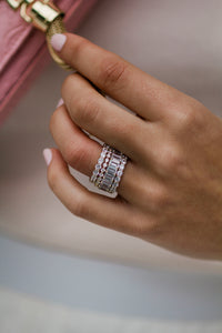The Eva Band (5 Carat, Claw Prong)