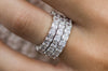The Asscher Band (2 Carats)